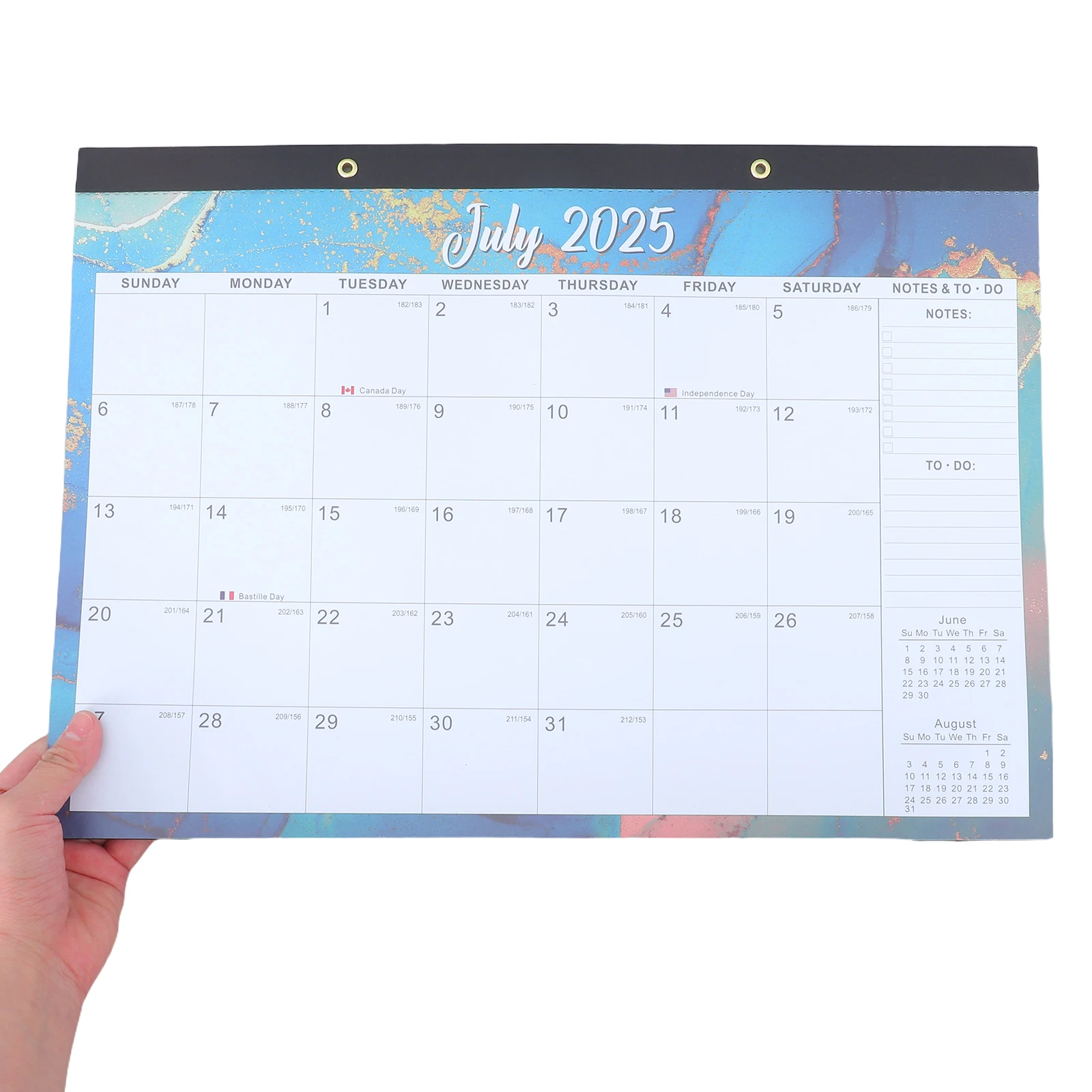 

Wall Hanging Calendar Large Monthly Paper Yearly Planner Office Full 2025 2026 Longlasting Classic Design Giant
