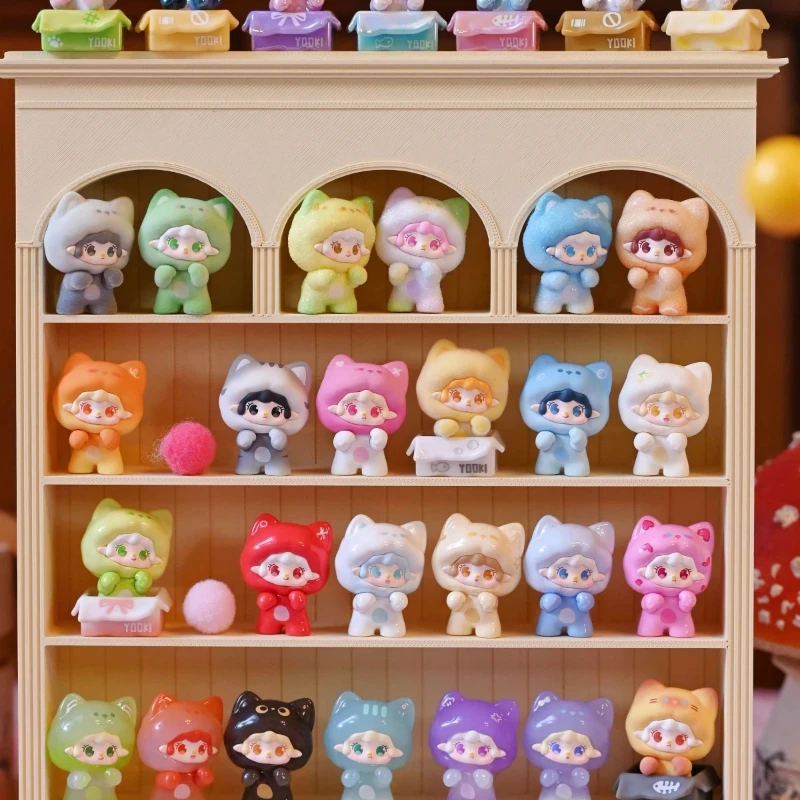 

Оригинальные мини-фигурки Yooki V2 из серии «Мяу Out There», случайные слепые коробки-сюрпризы и подарки на день рождения