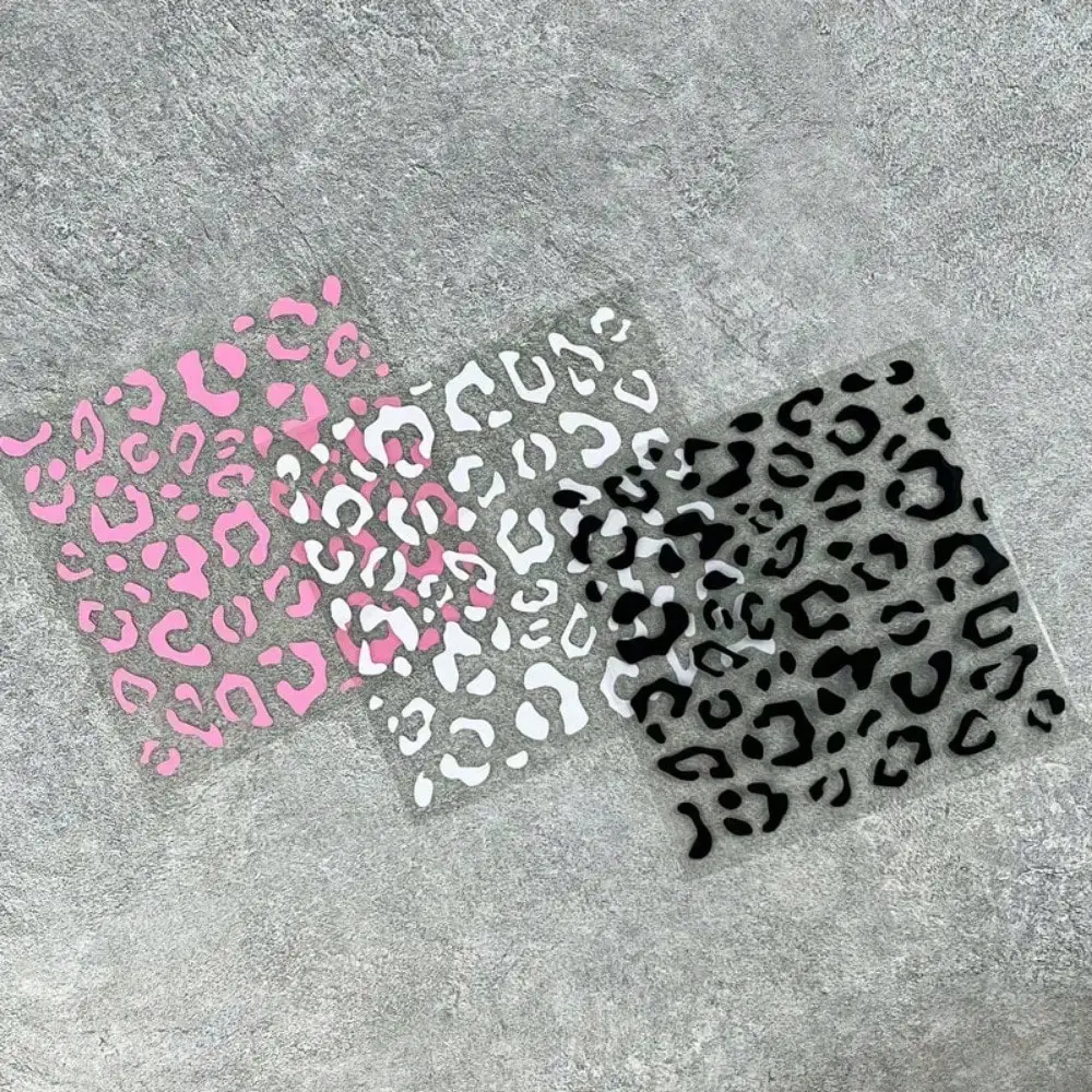 Leopard Mirror Vinyl Decal 5
