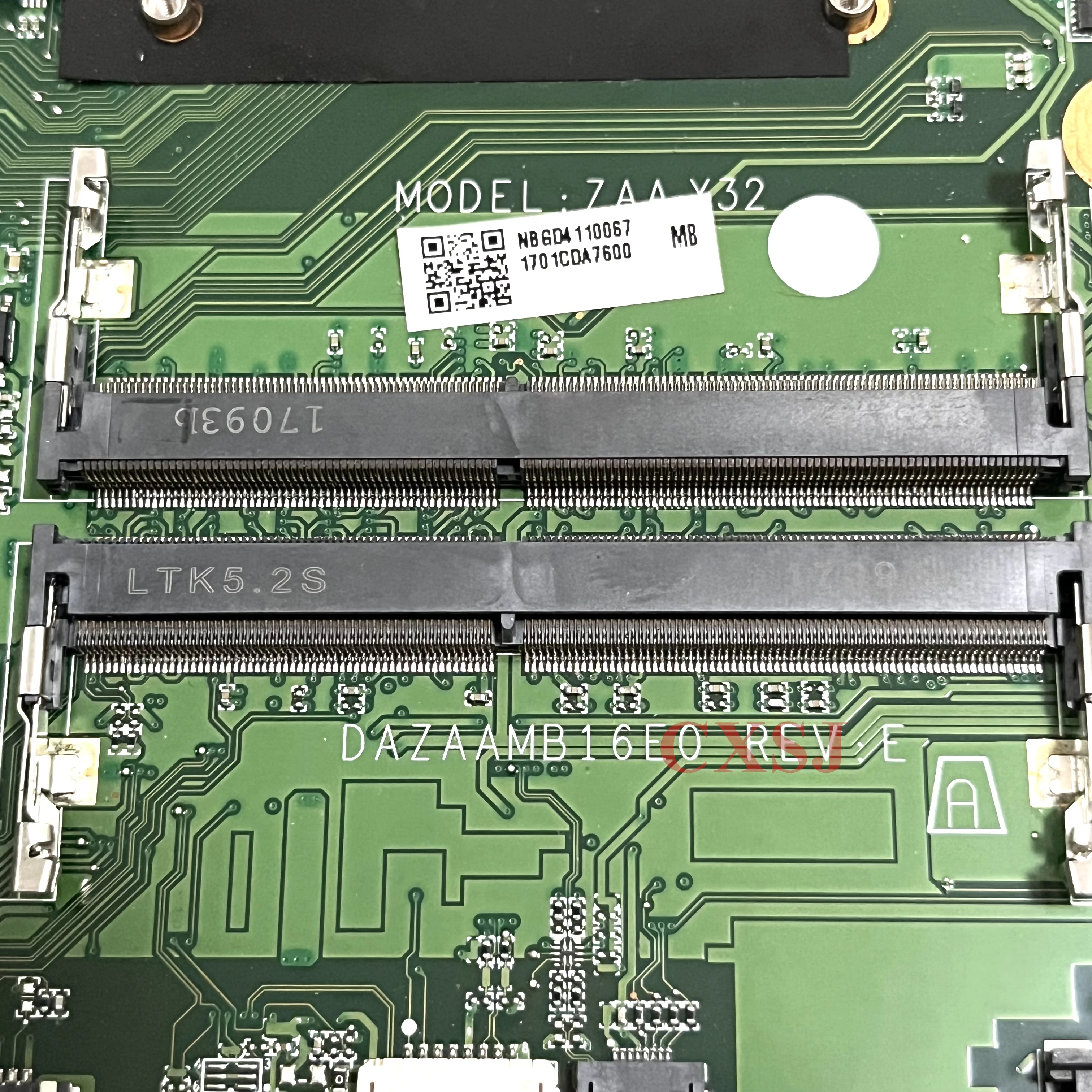 Imagem -03 - Placa-mãe do Portátil para Acer Aspire Da0zaamb8d0 Dazaamb16e0 E5575 F5-573 E5-575g i3 i5 i7 7ª Geração Cpu 940mx 2gb-gpu