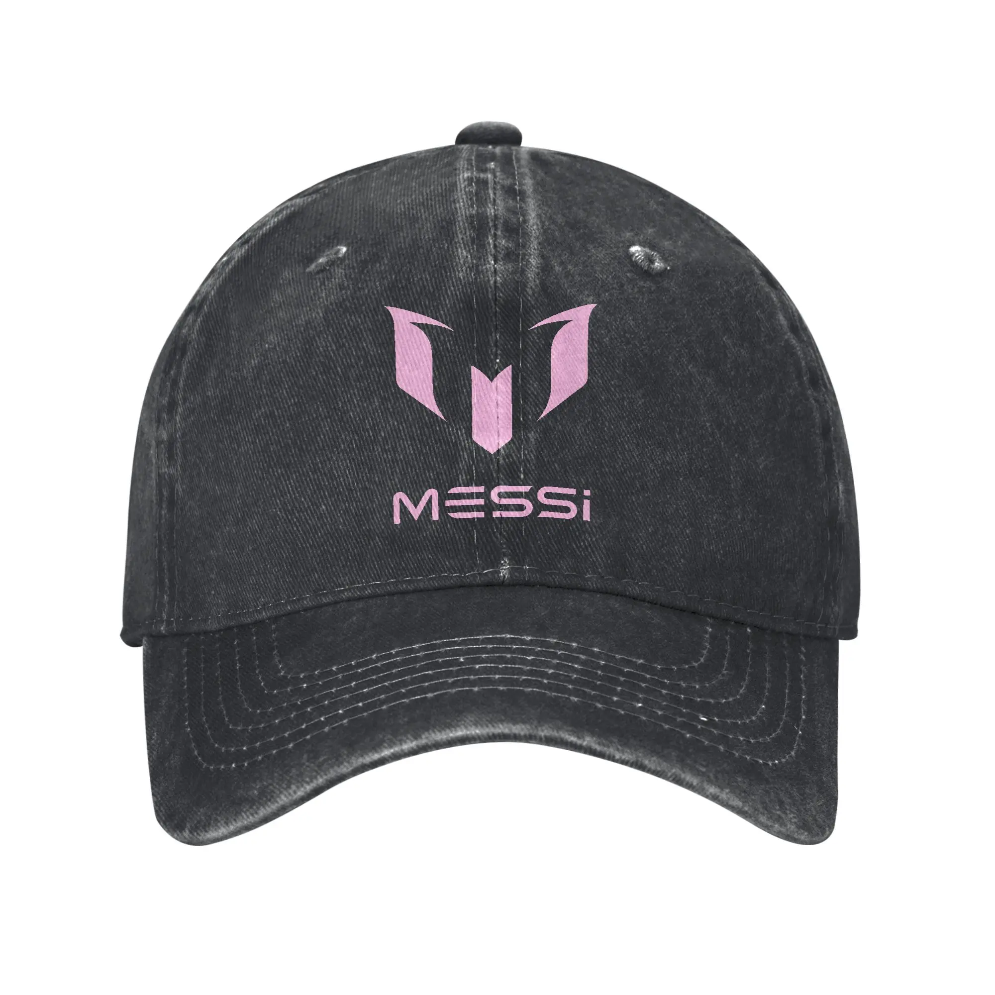 Custom Punk M-Messied 10 Soccer Baseball Cap for Men Women Adjustable Football Sport Dad Hat Outdoor