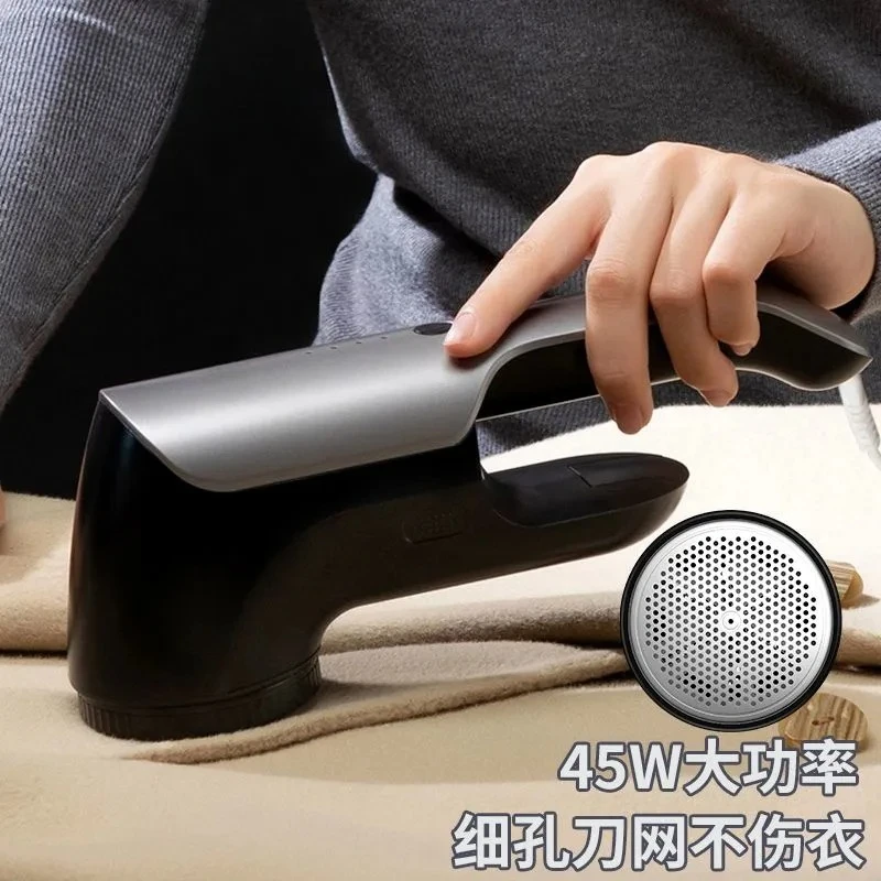 2Pcs High-power Hairball Trimmer Removes The Hair of Clothes, Sucks and Shaves The Hairball Artifact, and Does Not Hurt The