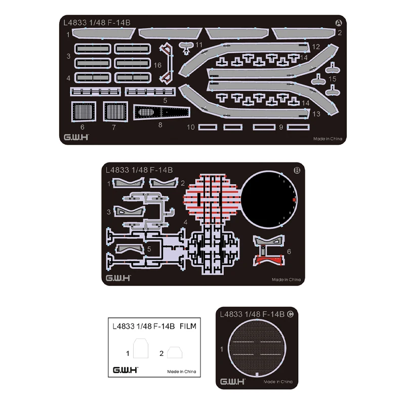 Great Wall Hobby L4833 1/48 F-14B "Bombcat" Kit de modelo de avión ensamblado de plástico
