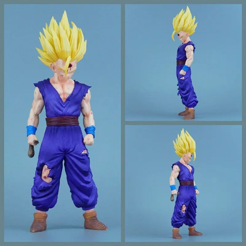 29cm DBZ Son Gohan modelo Dragon Ball Z 2% figura de acción Anime Super Saiyan 2 Figuras Manga GK estatua ornamento regalo para niños