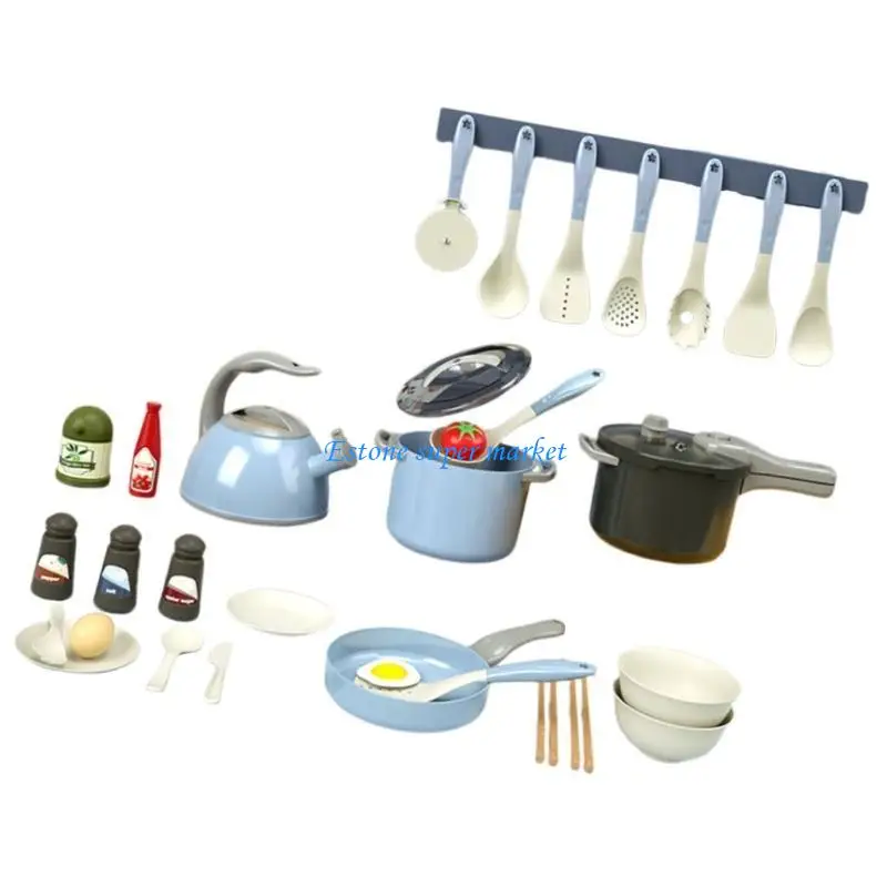 090B Simulation enfants ustensiles cuisine jouet nourriture semblant jouet cuisine semblant