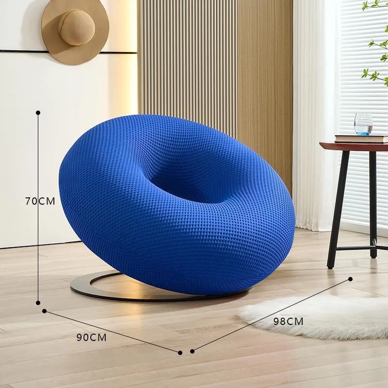 

Living room casual single sofa chair simple round art chair