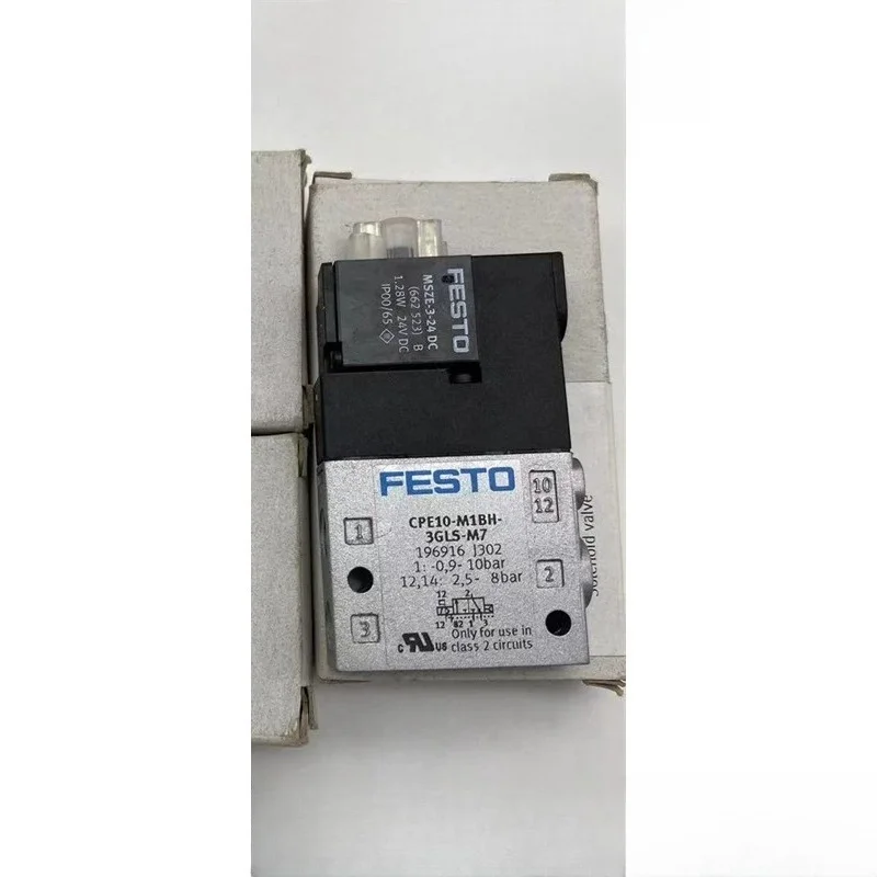 

Parts for FESTO two-position three-way solenoid valve CPE10 M1BH 3GLS M7 196915 196916