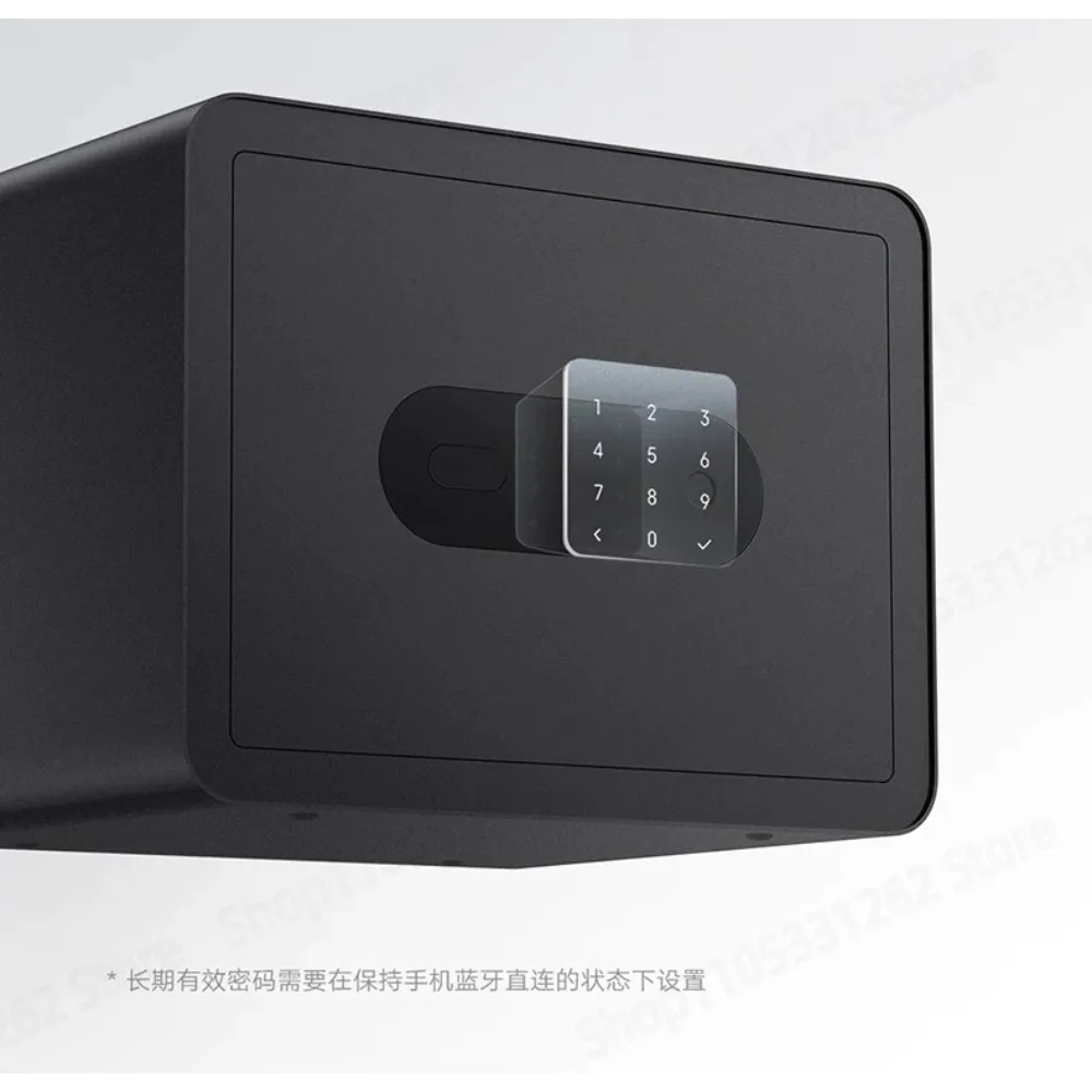 Smart Safe Box 30cm Fingerprint Password Safe For Valuables Documents Household Mini Storage Safe