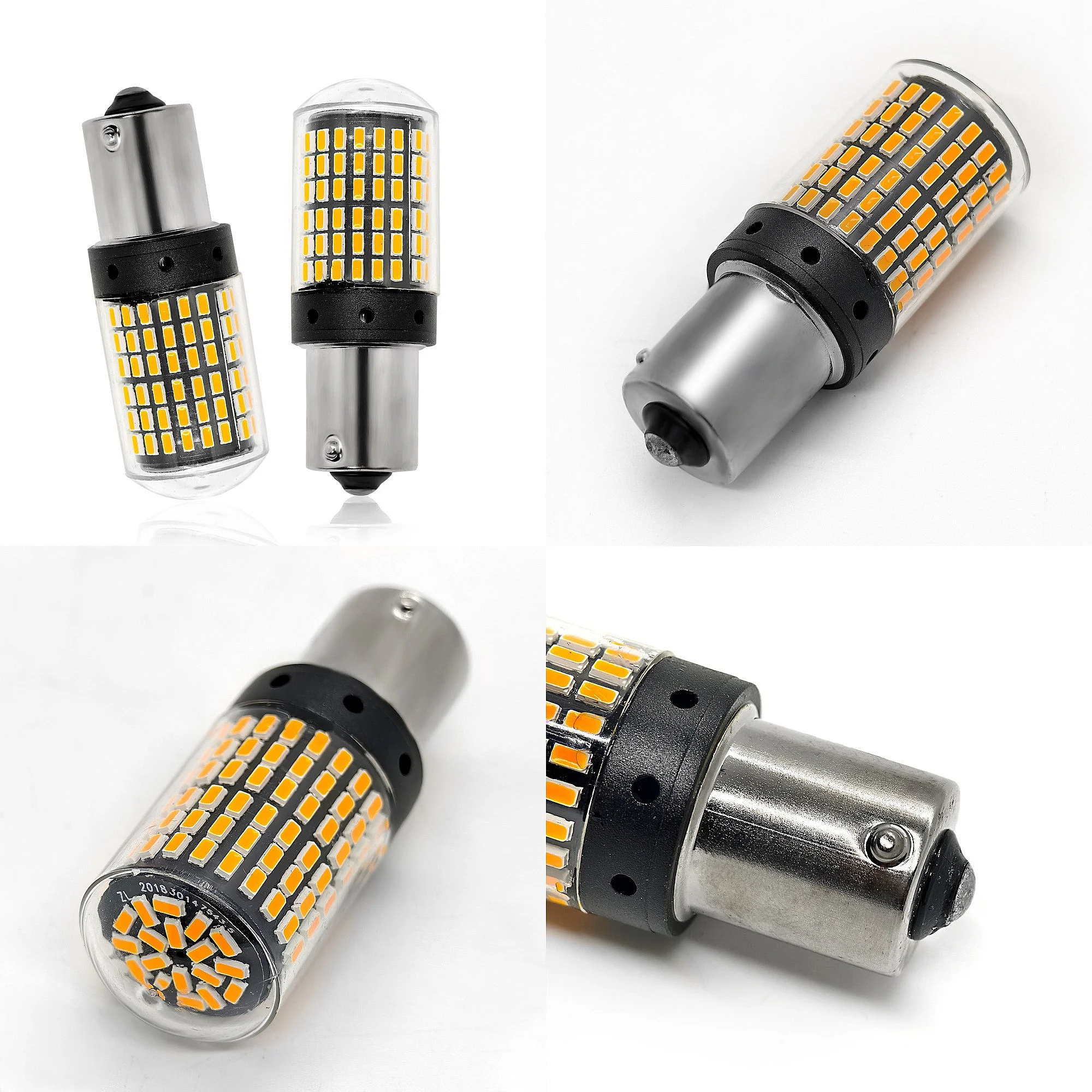 

T20 LED Turn Signal 1156 Brake Light 3014 144SMD Canbus Decoding Constant Current