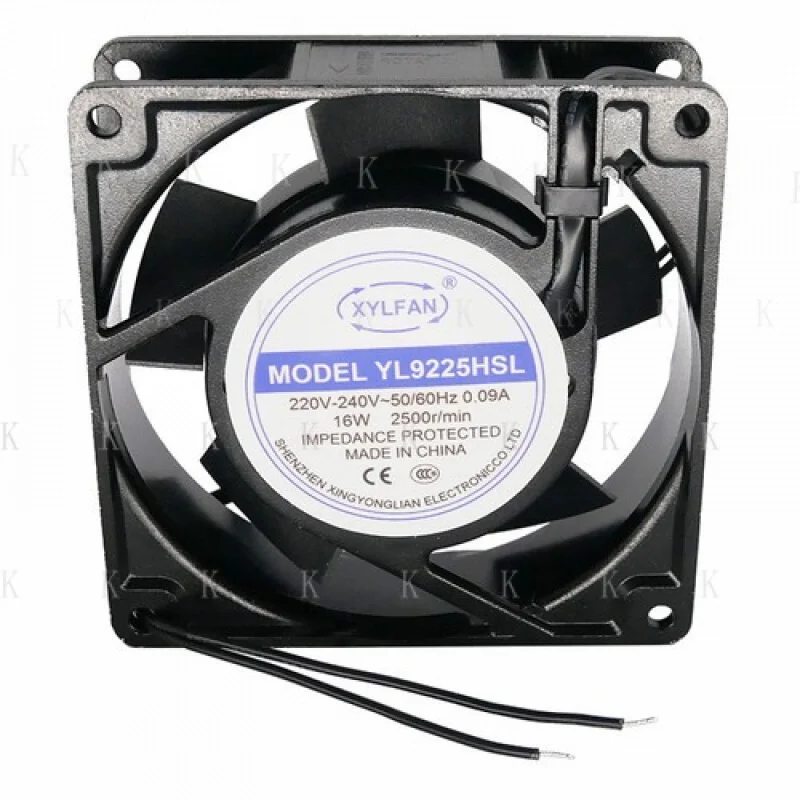

C FOR Silent Cooling Fan YL9225HSL 92*92*25mm 220V 0.09A