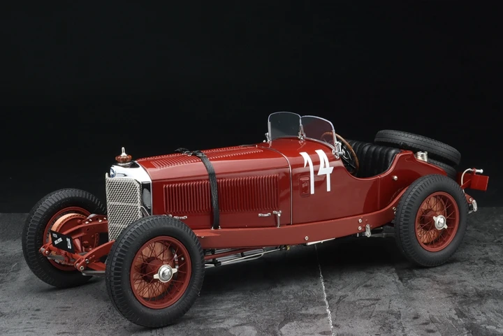 子供のための金属静的車モデル,1:18,1930,赤 #14,限定版,シミュレーション,ギフト玩具