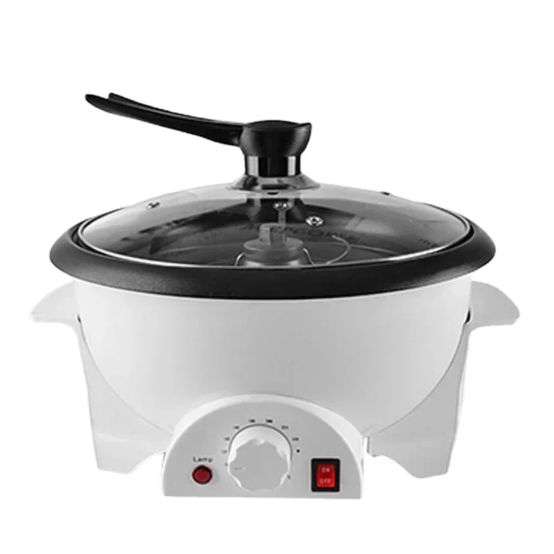 110V/220V Electric Coffee Bean Roaster Peanut Baking Tools Popcorn Roasting Machine Grain Dryer Non-stick Coating