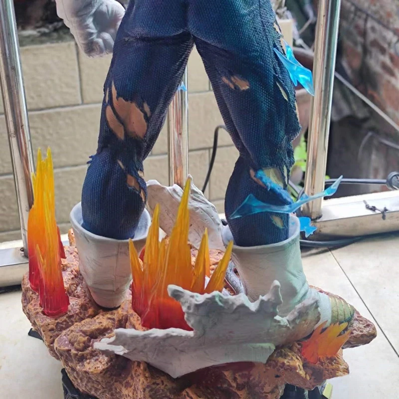 In Voorraad 55 CM Anime Dragon Ball Figuur Vegeta Actiefiguren GK PVC Model Standbeeld Collectie Desktop Decor Pop voor Geschenken speelgoed