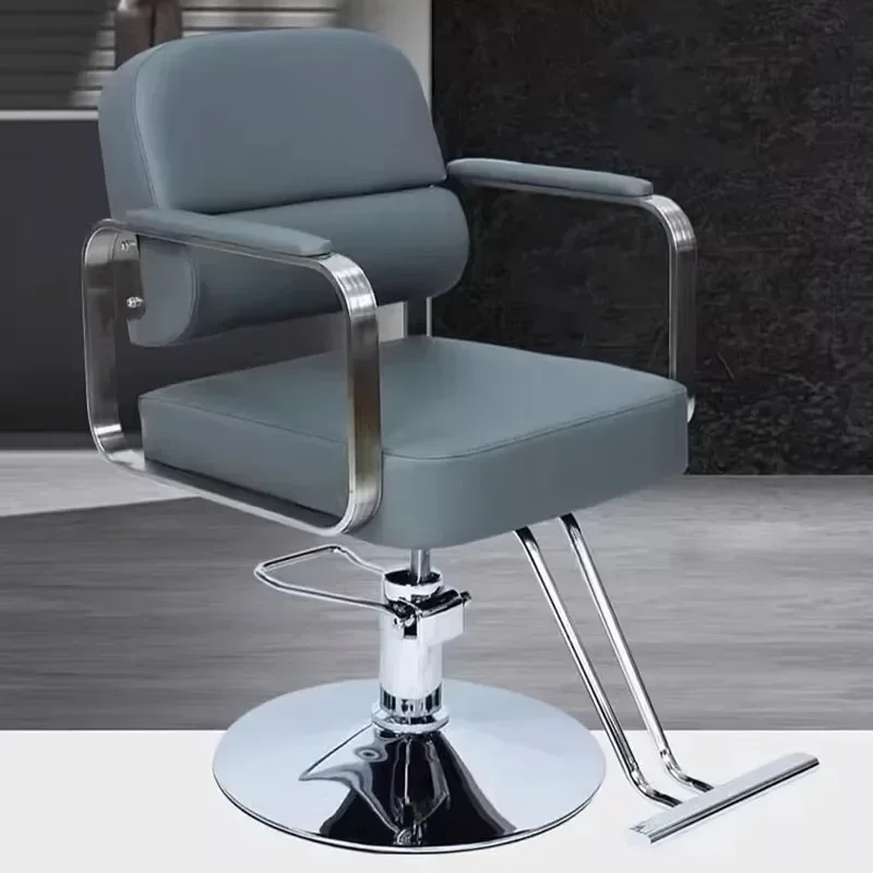 

Comfortable Swivel Folding Single Modern Adults Barber Chair Beauty Vintage Barber Chair Cadeira De Cabeleireiro Salon Furniture