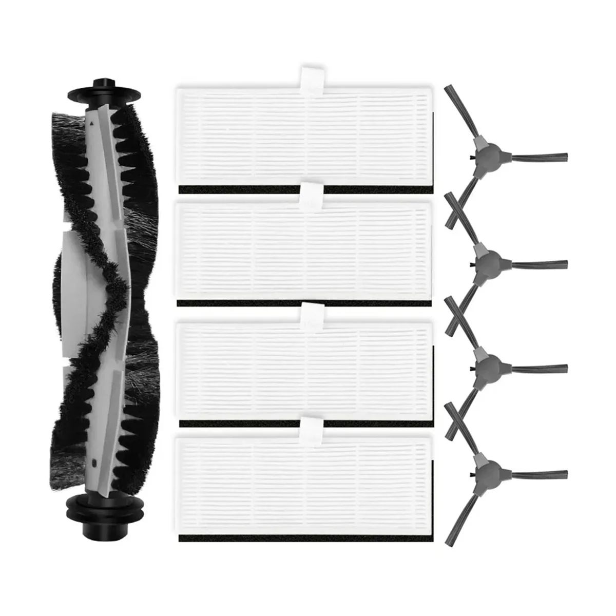 ل INOMI LE7 SE8 جهاز آلي لتنظيف الأتربة استبدال قطع الغيار فرشاة جانبية رئيسية فلتر Hepa ممسحة الملحقات