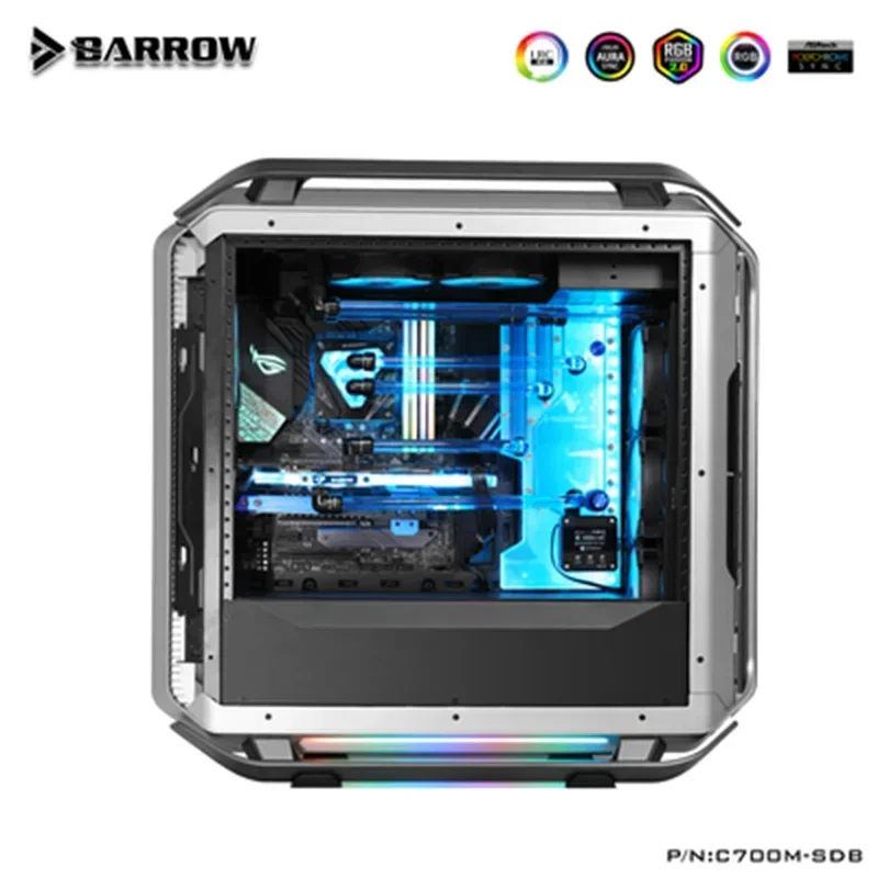 Barrow C700M-SDB,Waterway Boards For Cooler Master C700M Case,For CPU / GPU Water Cooling Block Building