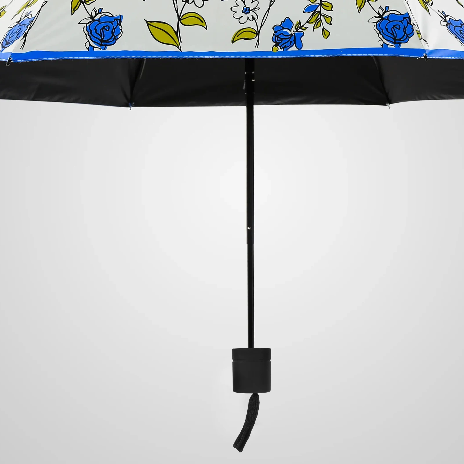 

2Pcs Umbrella Crown Accessories Foldable Plastic Handle 18-19mm Matte Half Through Daily Use Lightweight AntiSlip Replacement