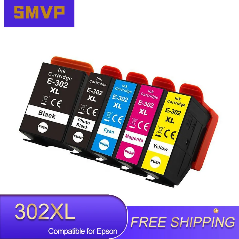 

302 XL 302XL Premium Color Compatible Ink Cartridge for Epson Expression Premium XP-6000 XP-6100