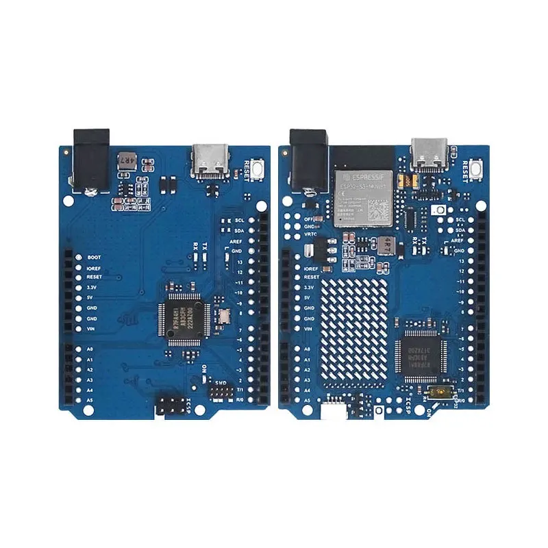 نسخة محسنة من لوحة تطوير UNO R4 المتوافقة مع وحدة التحكم الدقيقة R4 WIFI/MINIMA الرسمية لتعلم البرمجة