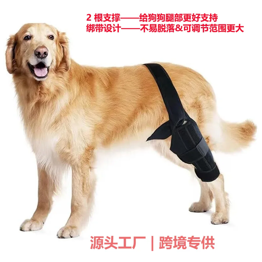 

Pet protective gear dog leg injury auxiliary belt dog leg guard dog knee rehabilitation belt leg joint protective cover