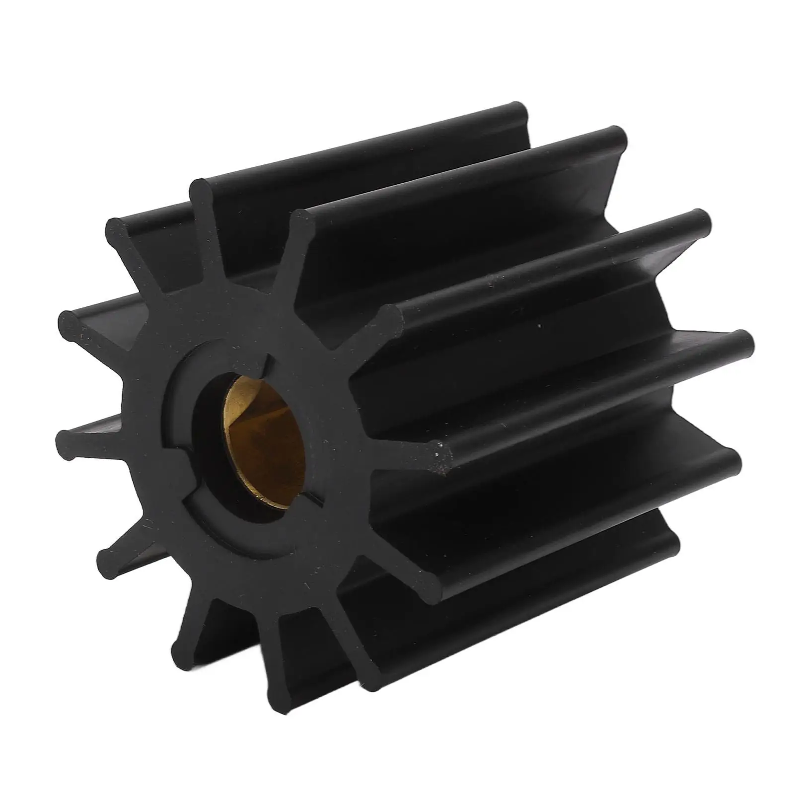 

Water Pump Impeller 12 Blade Durable Heavy Duty Wear Proof 17370-0001 Double Flat Drive for boat