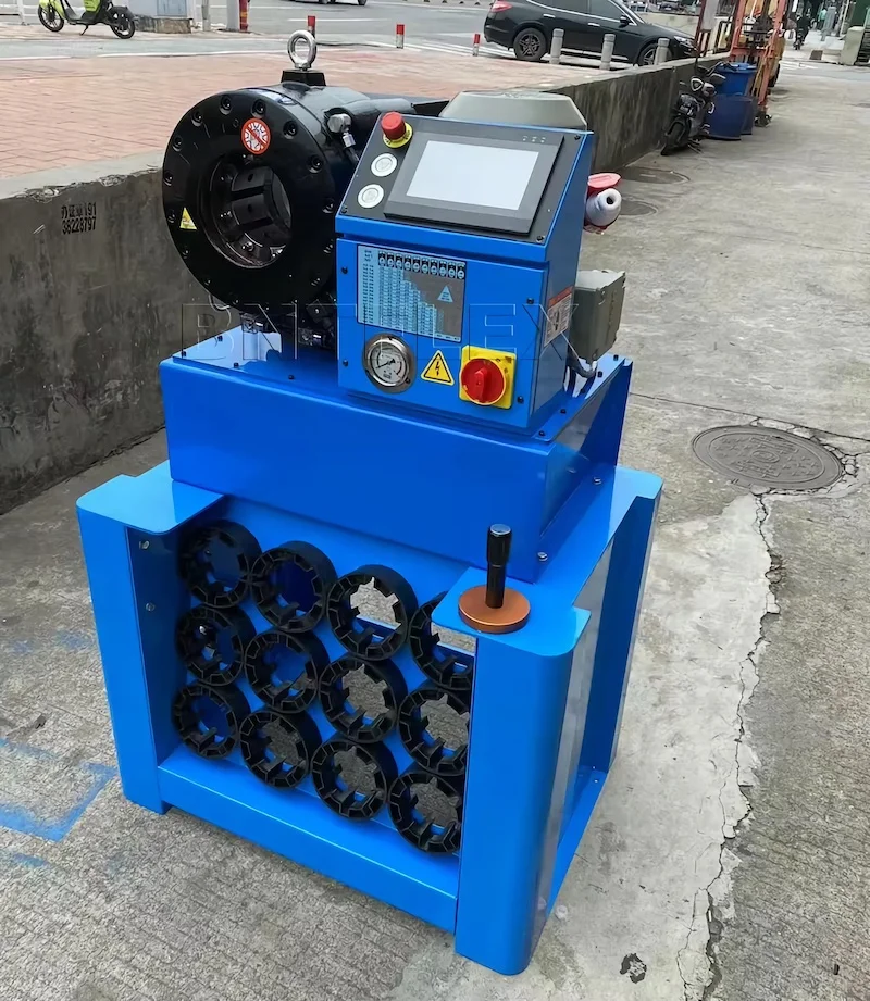 Promotion Sale 2 inch Hydraulic Rubber Hose Crimping Hose Pressing Machine