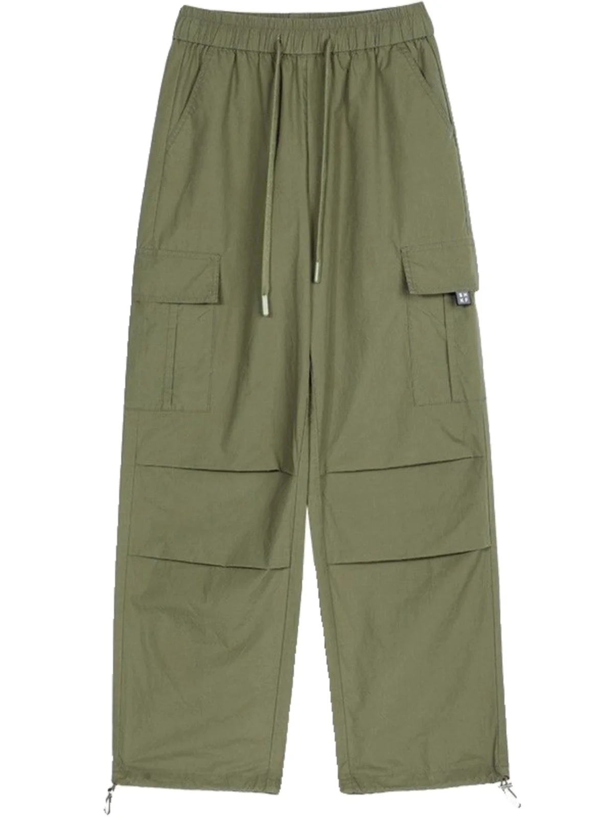 Pantaloni da lavoro sottili American Sle da donna estivi di piccole dimensioni con risvolto da trekking pantaloni sportivi casual a gamba larga sciolti Qui Dry