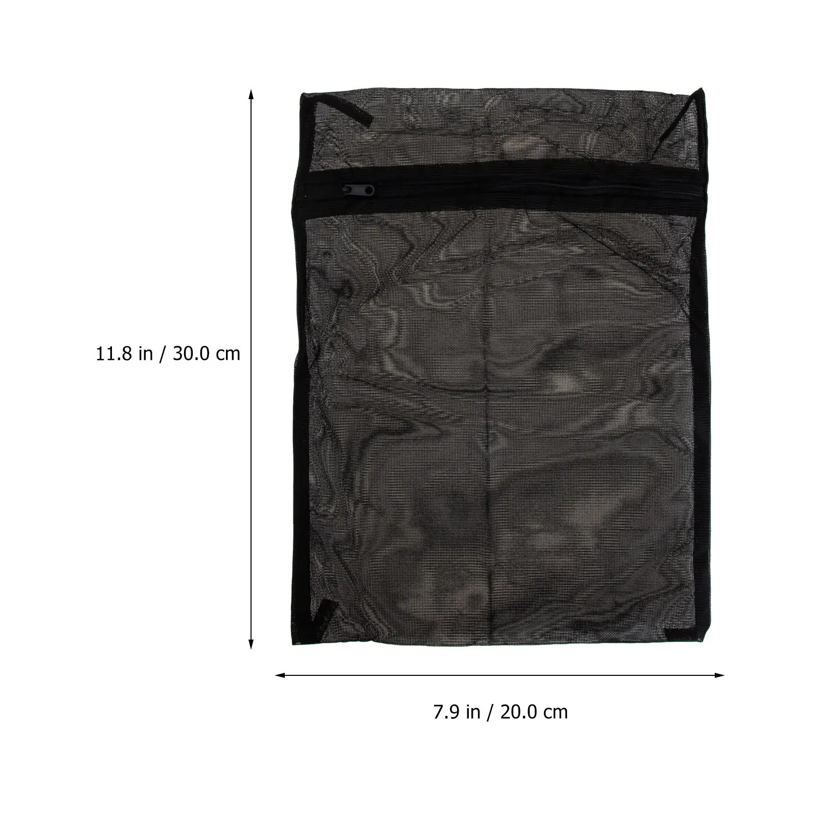 6Pcs Mesh Laundry Bags Heavy Duty Polyester Clothing Washing Bags Non-Distortion Protection Travel Camping Organizer