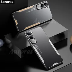 vivo V40 Lite 4g/5G Prov40 vivo Case Aluminum Alloy Light-Armor TPU Soft Bumper Shockproof Coque For VIVO V40 pro V 40 v40 lite