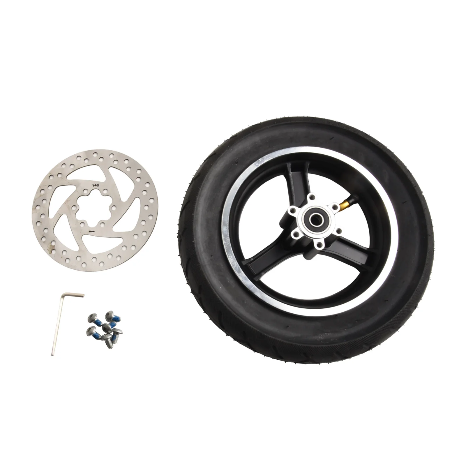 

Tubeless Tire Tools Spare Tubeless Tire 1020g/1150g 10X2.125 Wheel Tyre 140mm Accessories Black + Silver Hot Sale