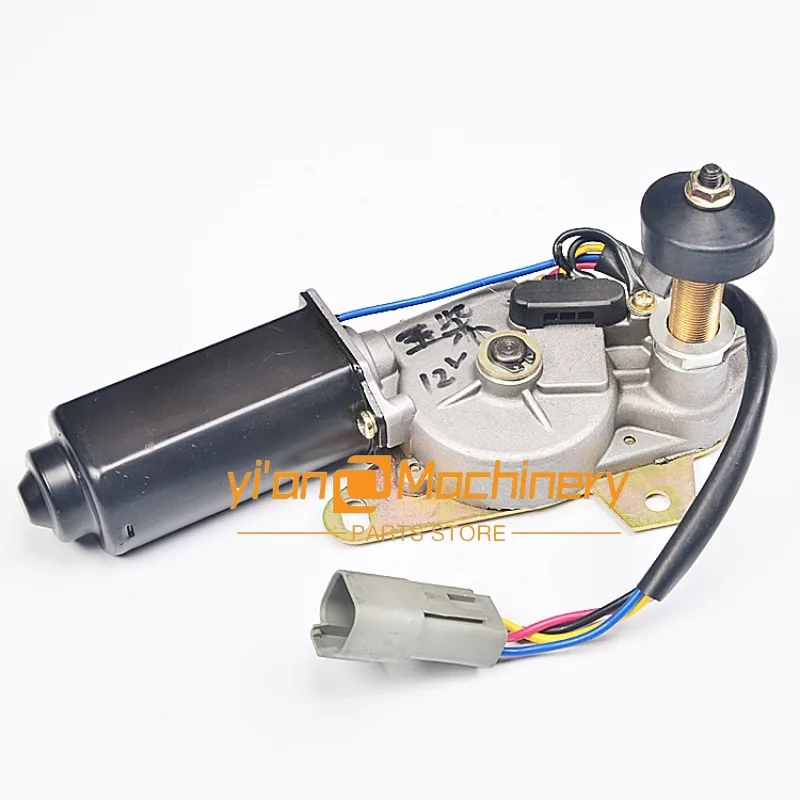 Yuchai 60 / 85 wiper 35 / 50-6-7 wiper motor 135-8  wiper arm assembly digger parts 12V