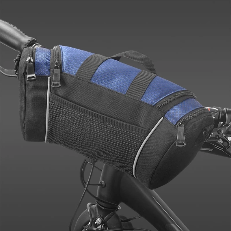 Bike Bag Front Tube Frame Storage Bag 5L Bike Waterproof Shoulder Bag Front Pack