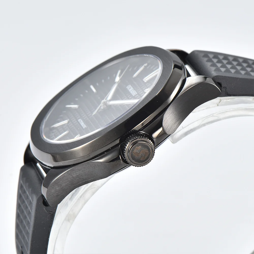 Orologio da 39 mm orologio da uomo di lusso NH35 orologi movimento automatico orologio meccanico orologio impermeabile in vetro zaffiro