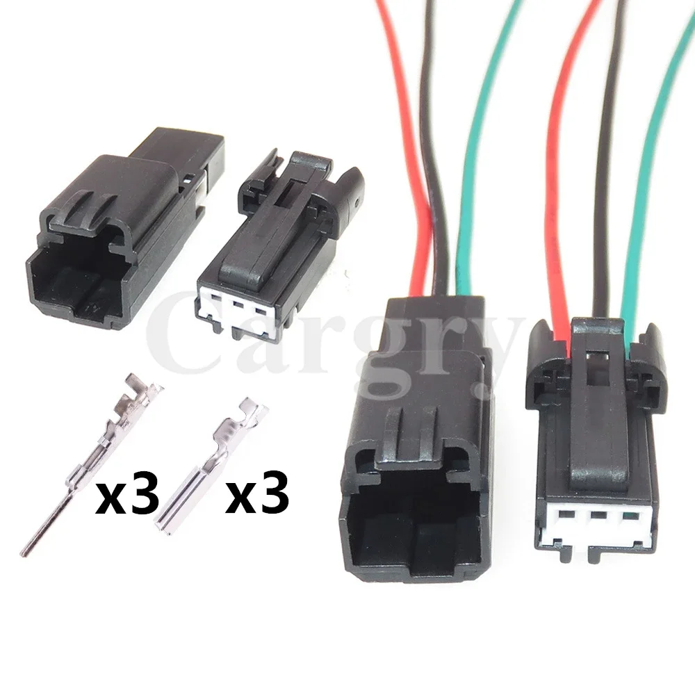 

1 Set 3P 31067-1070 31067-1010 Car Wiring Terminal Socket AC Assembly Auto Front Door Tweeter Horn Cable Connectors