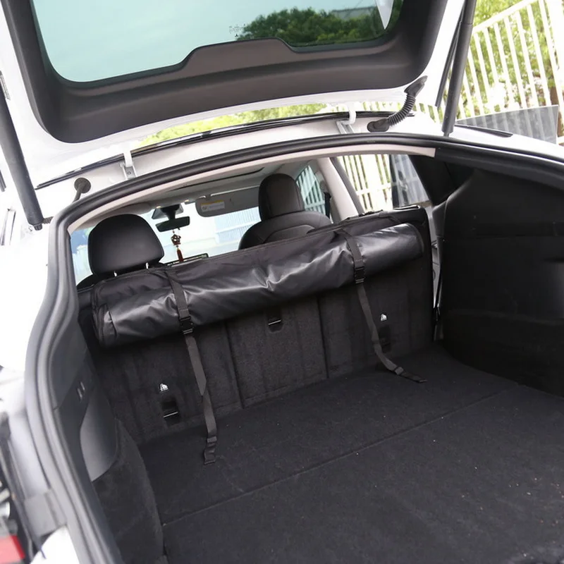 Alfombrilla para maletero trasero de mascotas para Tesla Model Y 2024, almohadilla para acampar al aire libre, resistente al desgaste, impermeable, cojín para asiento de perro, cama, accesorios para mi coche