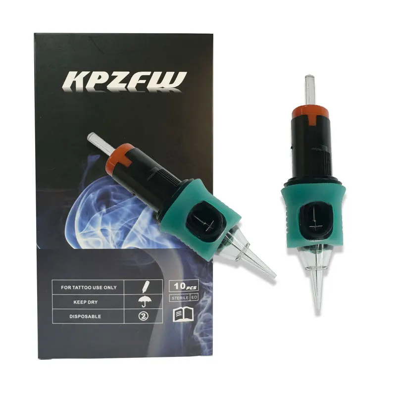 10pcs/box Tattoo Cartridges Needles Kit Body Art Standard For Permanent Makeup Eyeliner Eyebrow Pen Rotary Machine