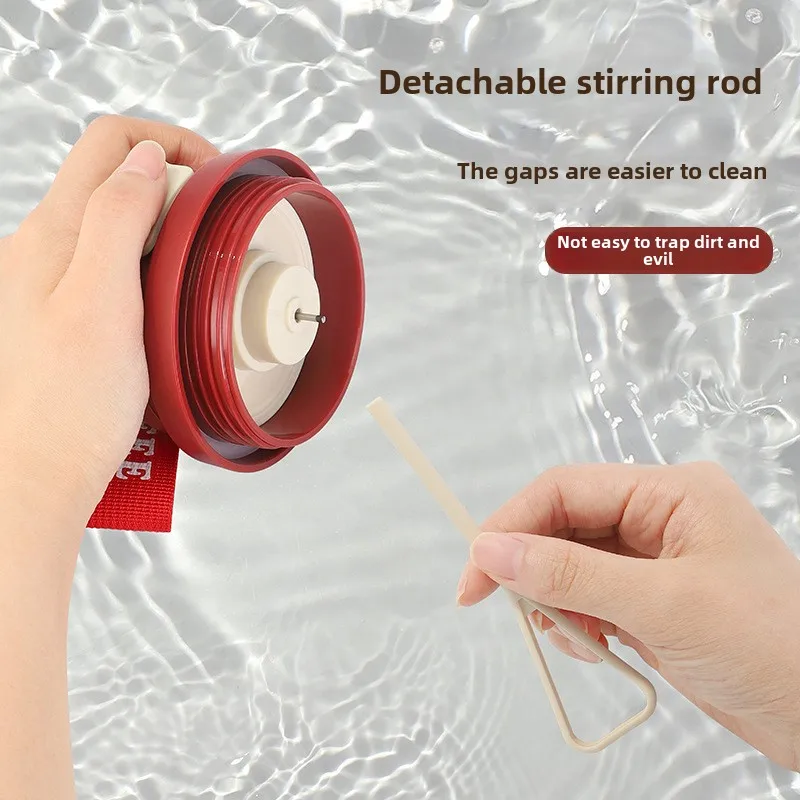 500ml Stainless Steel Coffee Milk Leak proof Stir Cup Outdoor Office Business Portable Type-C Charge Automatic Self Stirring Mug - Image 4