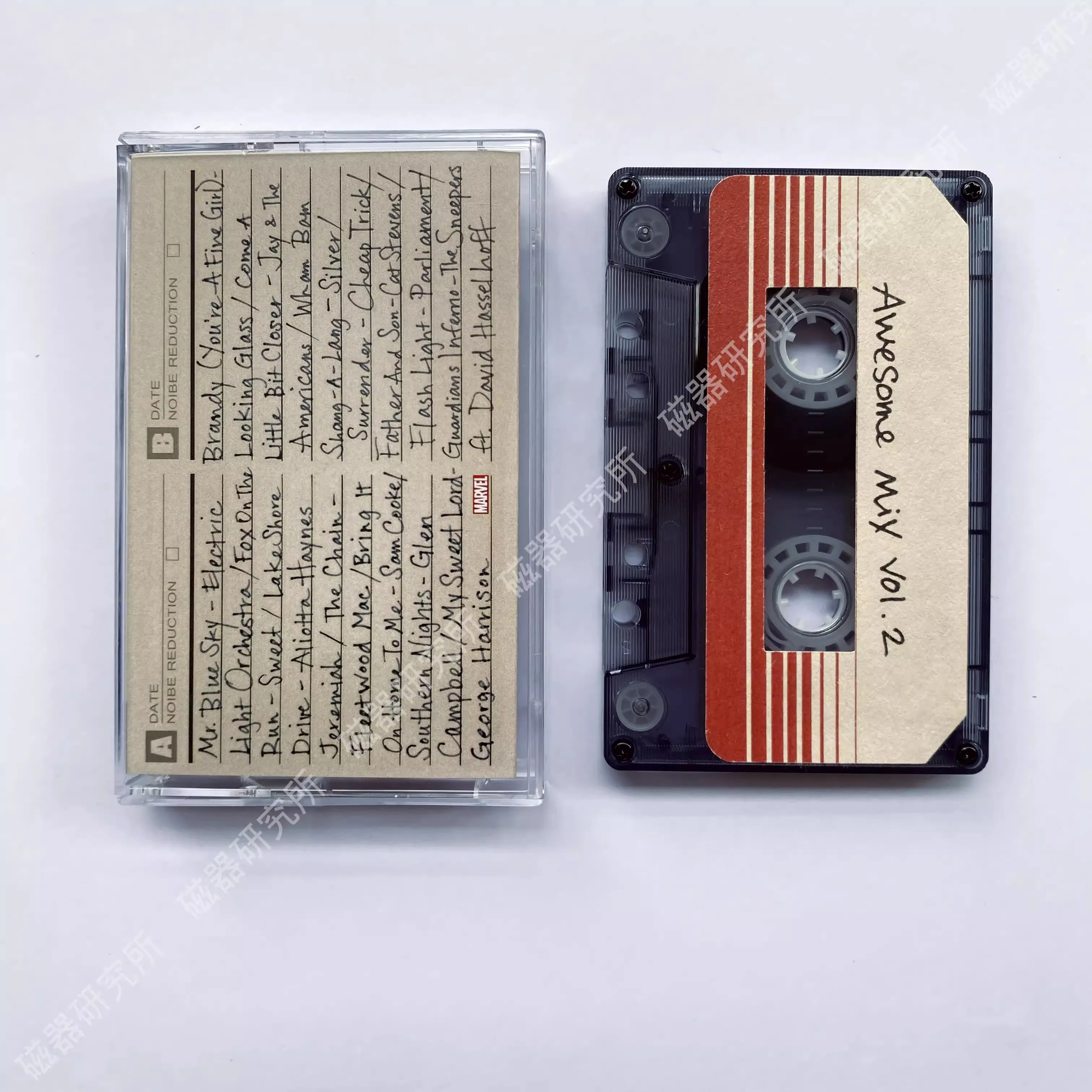 Movie Guardians of the Galaxy Vol 2 Tyler Bates Music Tape Star-Lord OST Album Cassettes Cosplay Walkman Recorder Soundtrack Box