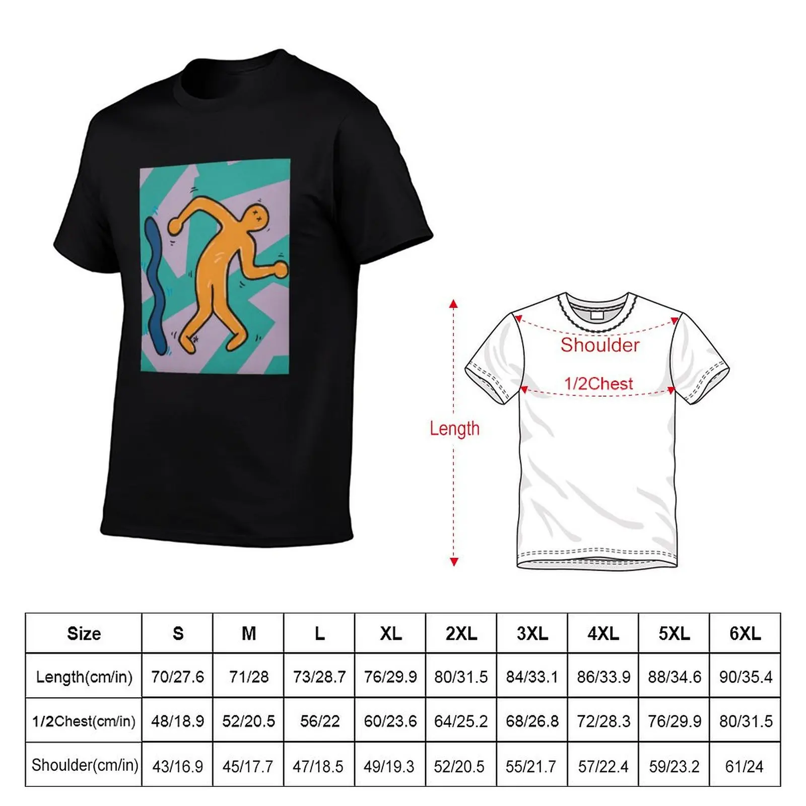 I Call This the Wiggle T-Shirt Stylish Print Short Sleeve Tee