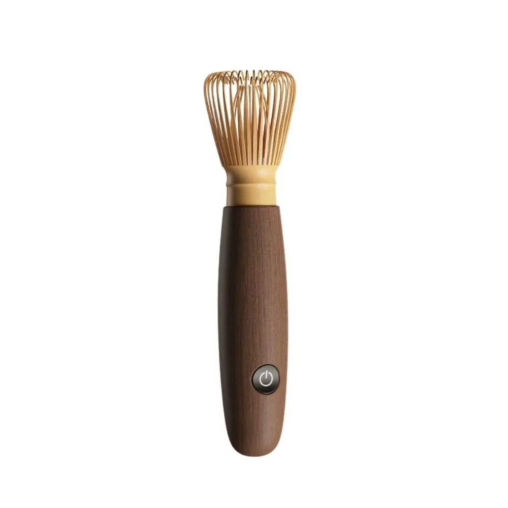 Uniquely designed electric matcha egg beater traditional bamboo craftsmanship