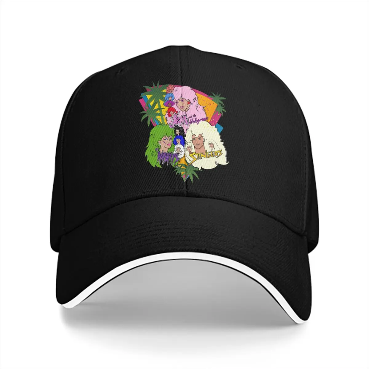 Jem Battle of the Bands Unisex Baseball Caps Peaked Cap Jem And The Holograms Sun Shade Hats for Men Women