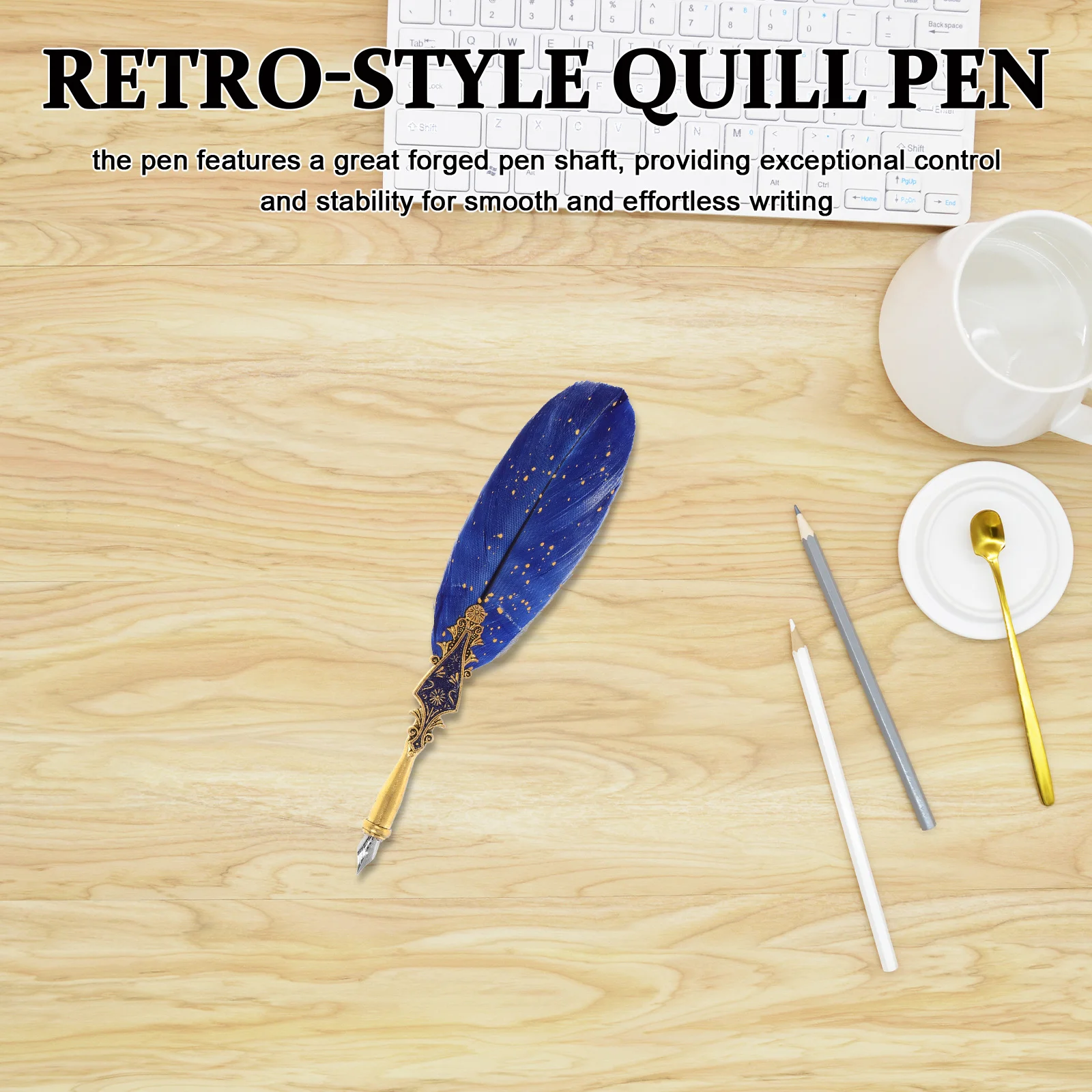 

Dip Pen Retro Style Quill Calligraphy Pen Elegant Vintage Design for Calligraphy Practice and Artistic Use Decorated Dip Pens