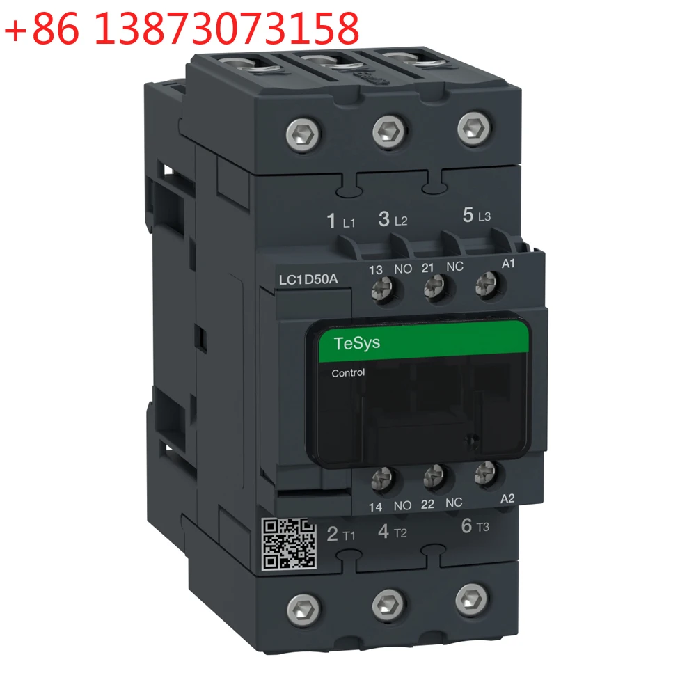 

Черный электромагнитный контактор LC1D50AM7 AC 3P 3NO LC1-D50AM7 50A с катушкой 220В AC
