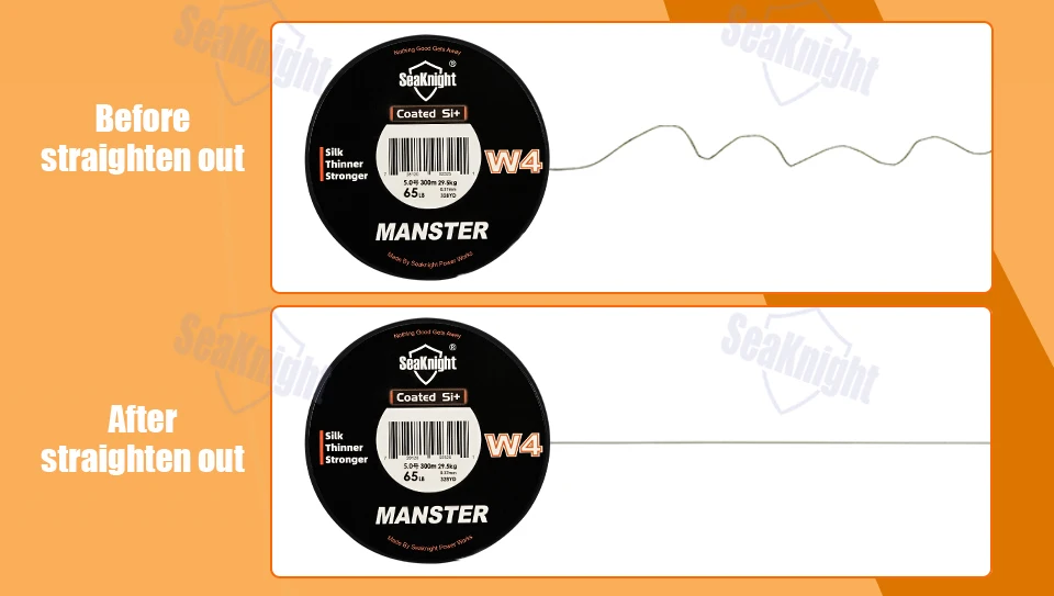 SeaKnight Brand W4 Serie Ultra-dünne 4-Strang-Angelschnur 300M 500M Stärkere UV-beständige Salzwasser-resistente Si+beschichtete Geflechtschnur – Detail 9