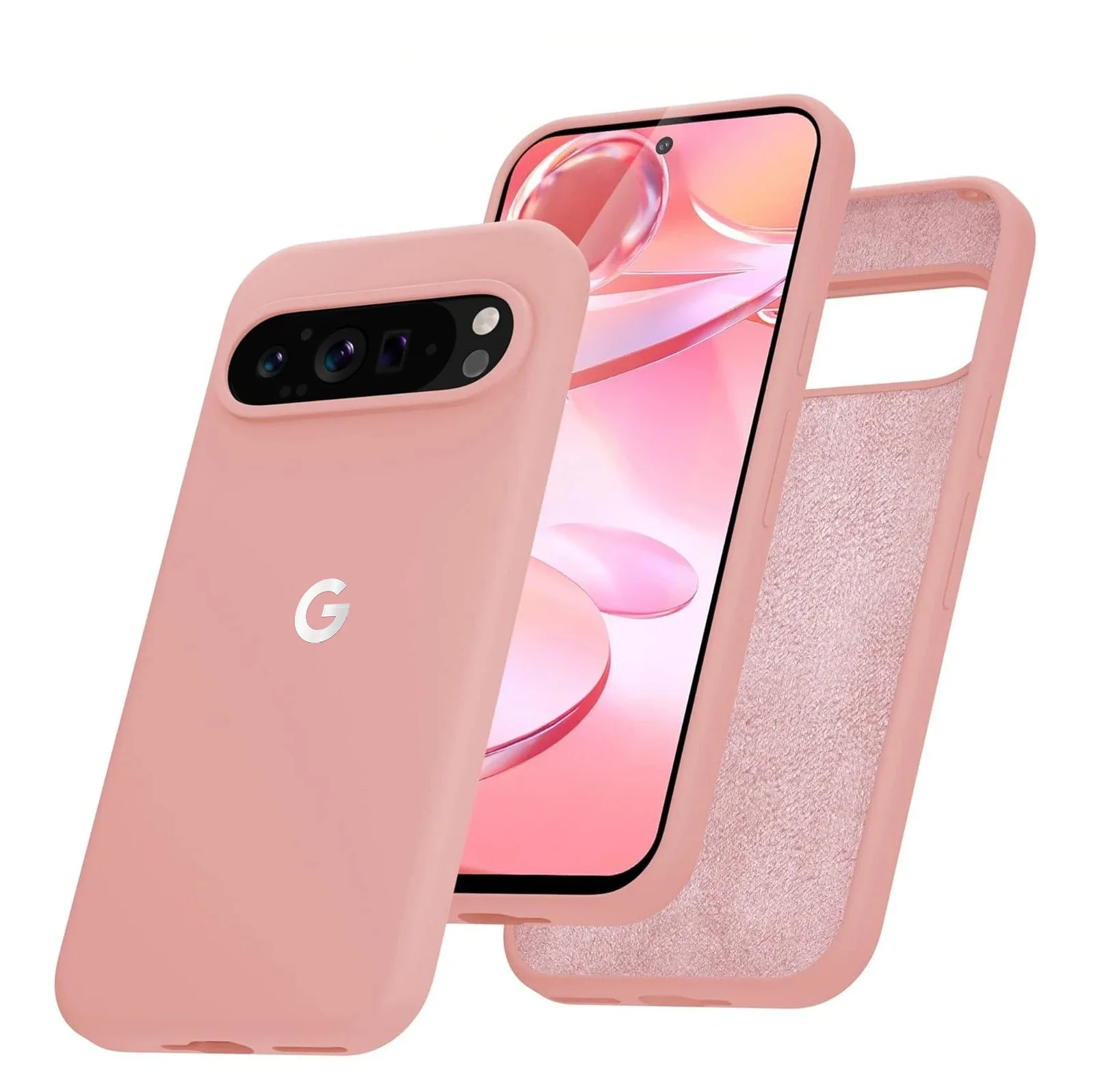 Globaler Verkauf, gut, hautfreundliche, weiche Silikon-Anti-Drop-Telefonhülle für Google Pixel 10 Pro XL 9, 8, 7, 9A, 8A, 7A, schlanke Schutzabdeckung – Detail 9