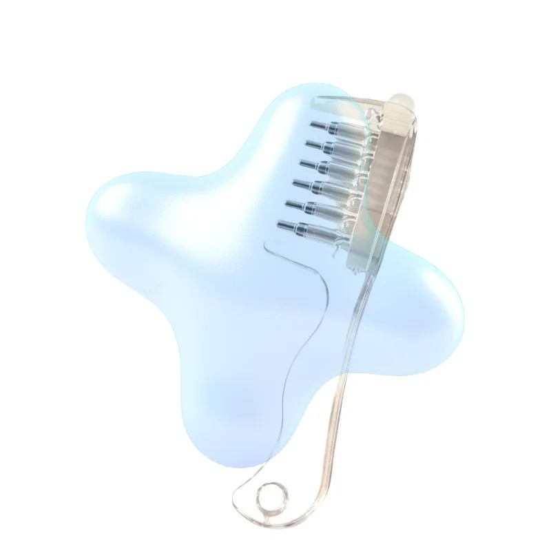 1Pcs Liquid Guide Applicator Scalp Massage Comb Portable Hair Root Comb Hair Oil Serum Brush Anti-Leak Hair Care Tool