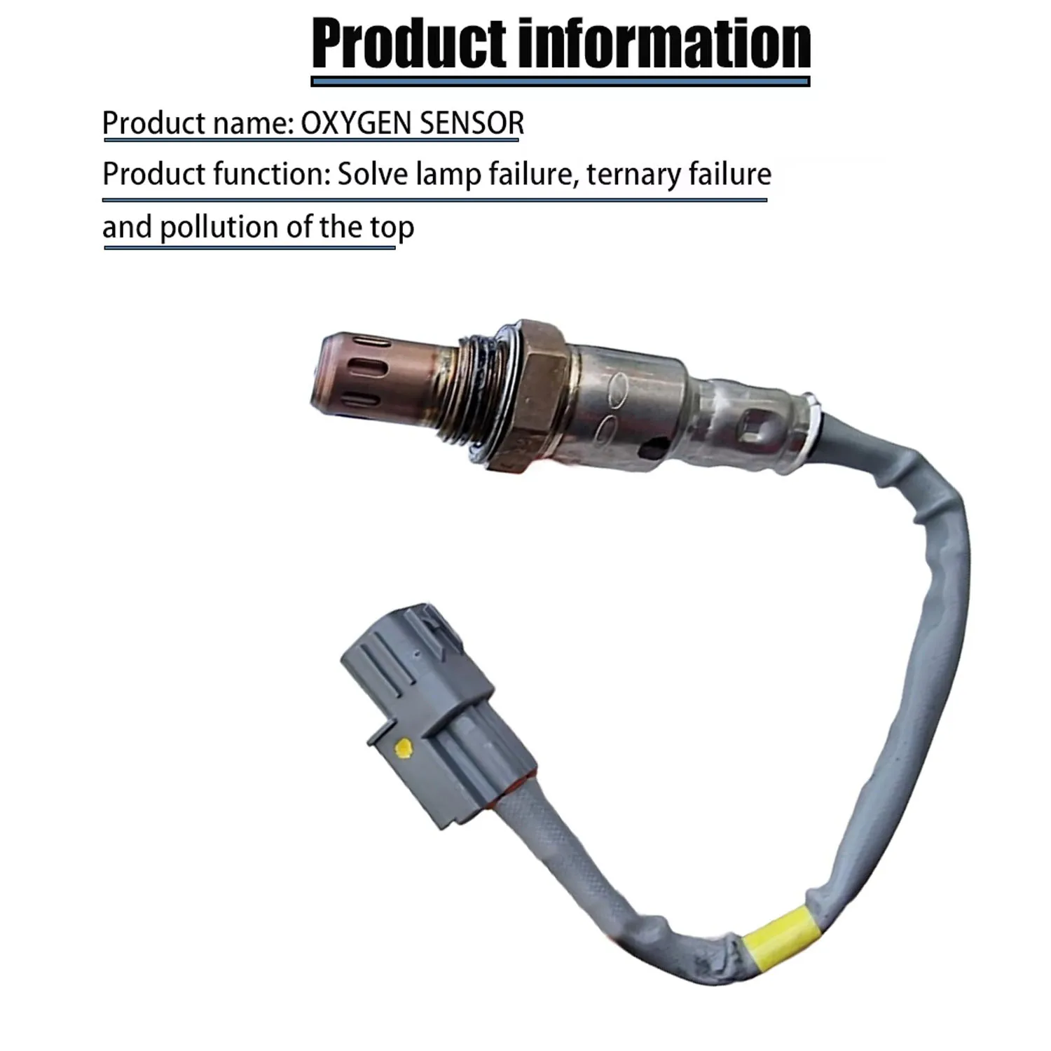 Rear DownstreamO2 Oxygen Sensor 2017 2018 2019 2020 For Genesis G90 (A) 3.3L 39210-3L500