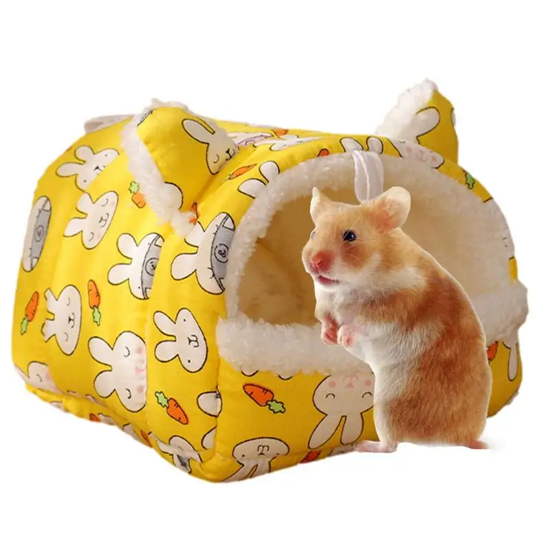 Hamster Sleeping Nest Cozy Sleeping House For Hamsters Hamster Bed Chinchilla House For Hamsters Ferrets Rabbits Gerbils Parrots