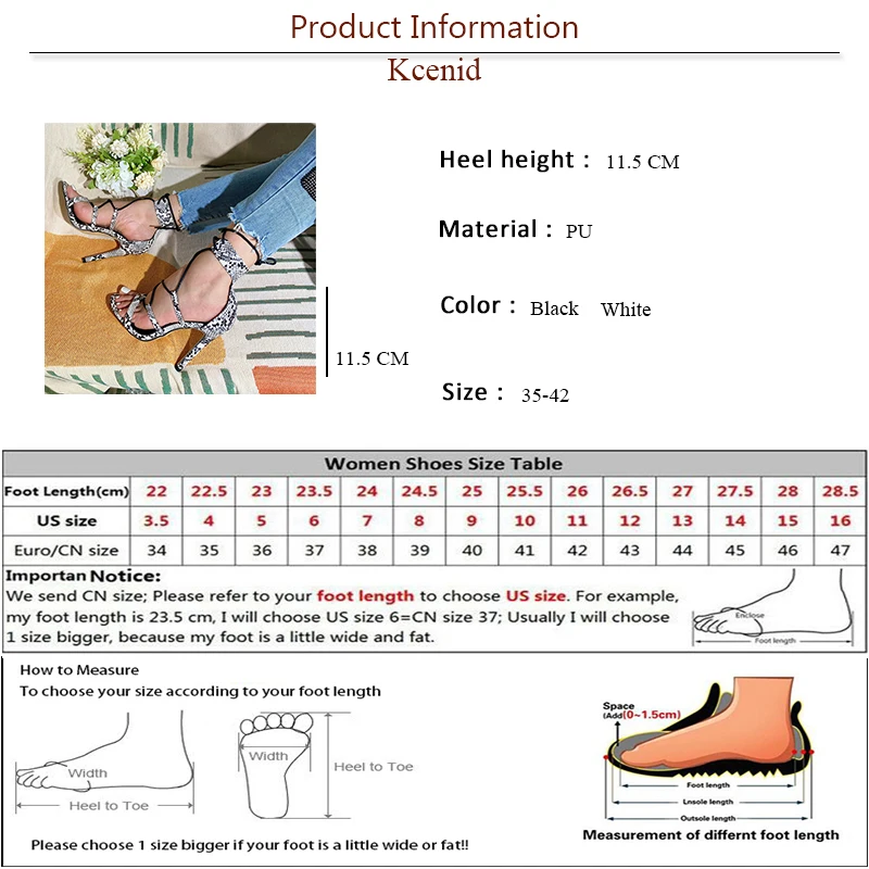 Kcenid New Fashion Design Narrow Band Lace-up Women Sandals Thin High Heels Pumps Summer Woman Cover Heel Ankle Strap Sandals