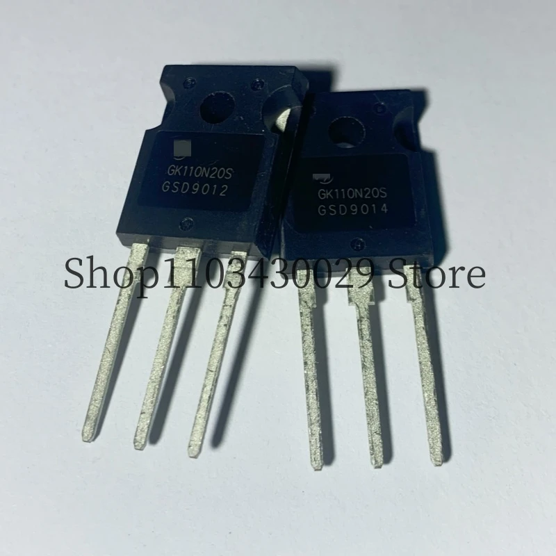 Tubo de efecto de campo MOSFET, 10 piezas, nuevo y Original, HGK110N20S, GK110N20S TO-247, 132A, 200V